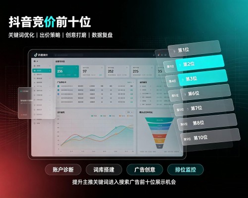 钦南抖音搜索竞价