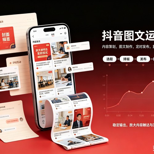 钦南抖音图文代运营服务